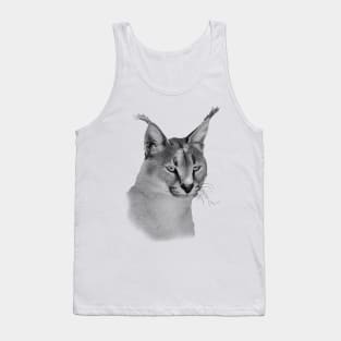 Caracal Wild Cat African Wildlife Tank Top